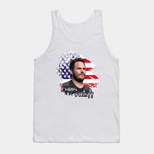 CHRIS PRATT  Okay But CHRIS PRATT Though dont thread on me Tank Top by Javacustoms